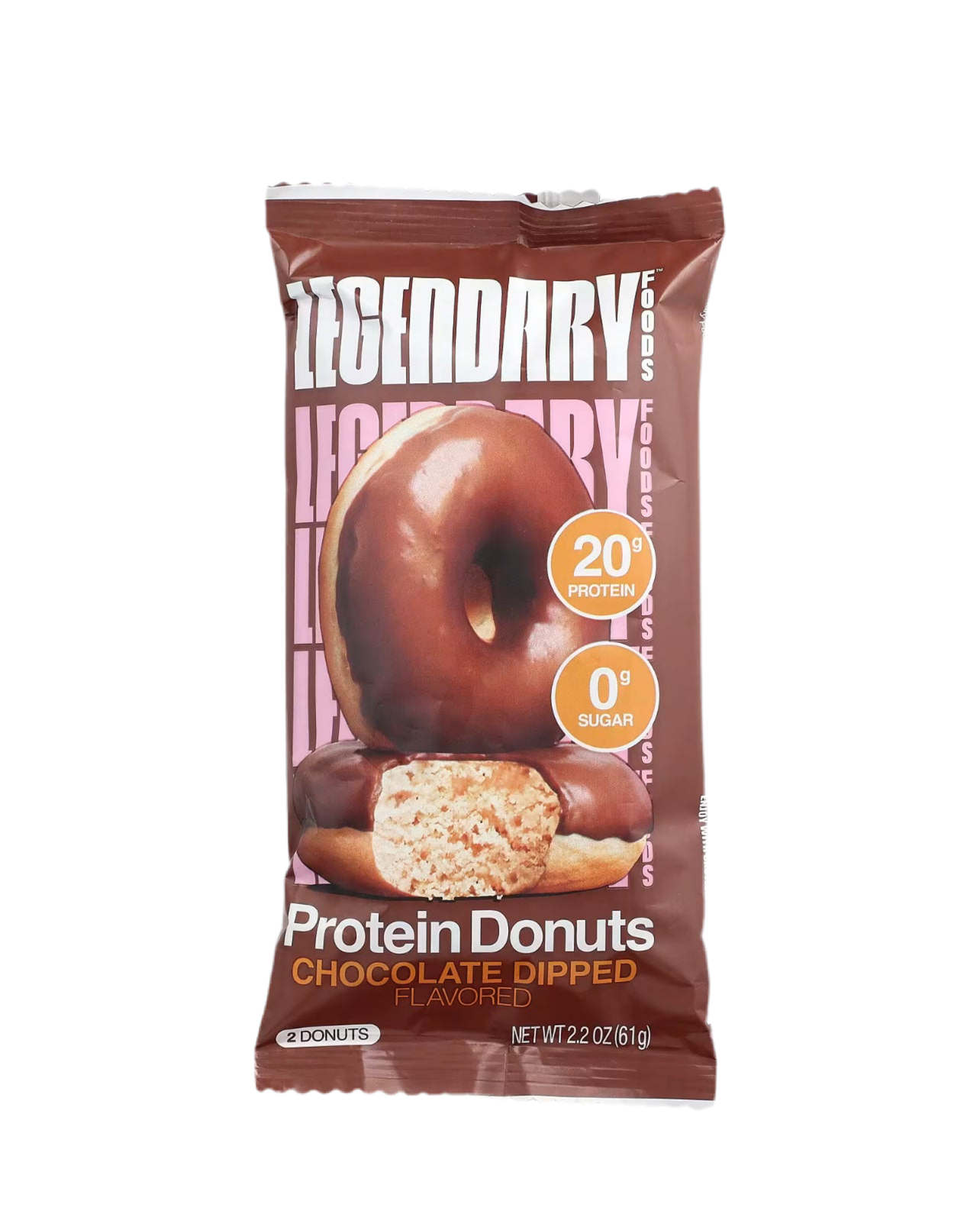 Legendary protein doughnuts chocolate dipped
