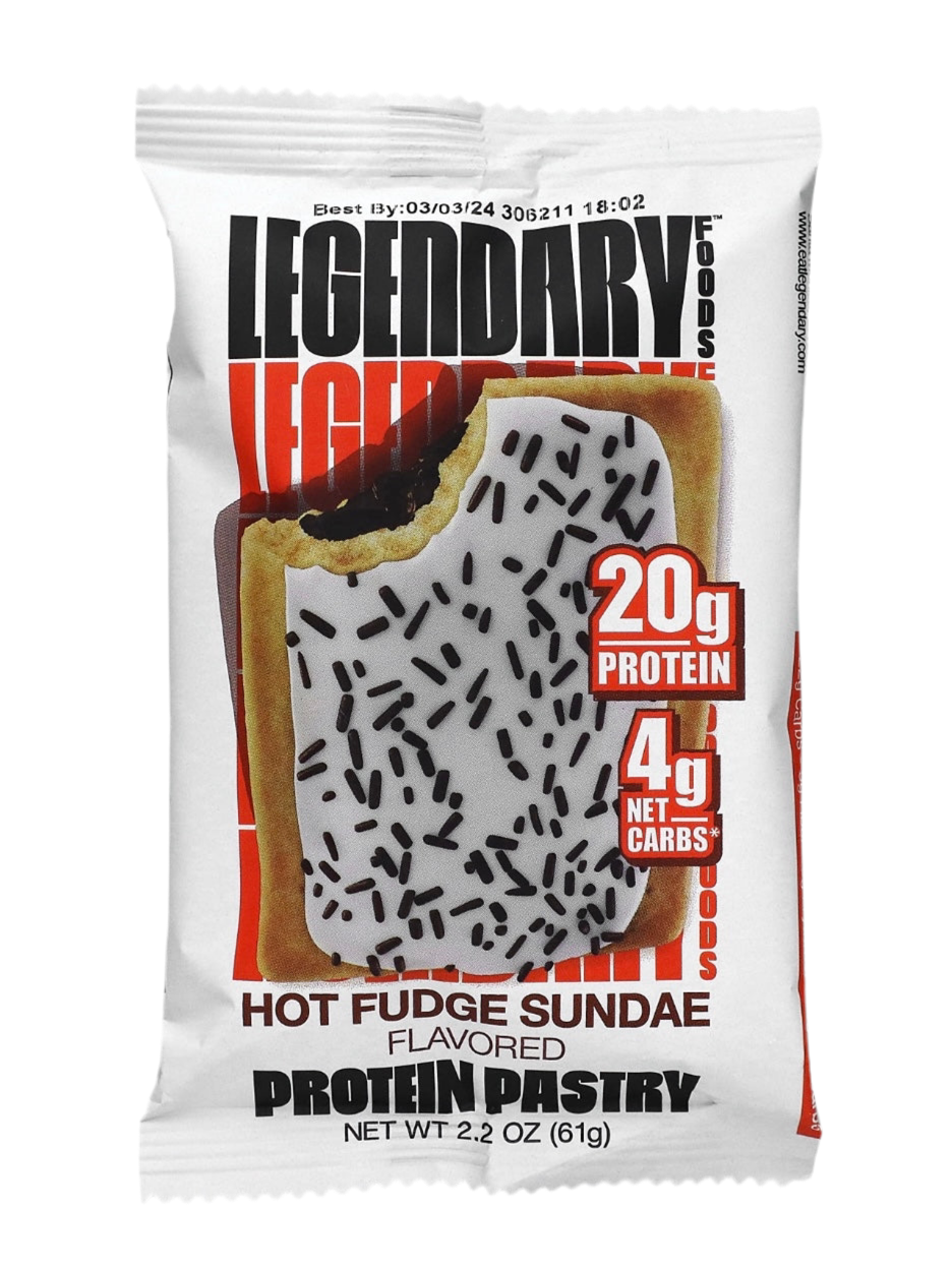 Legendary hot fudge sundae protein pastry