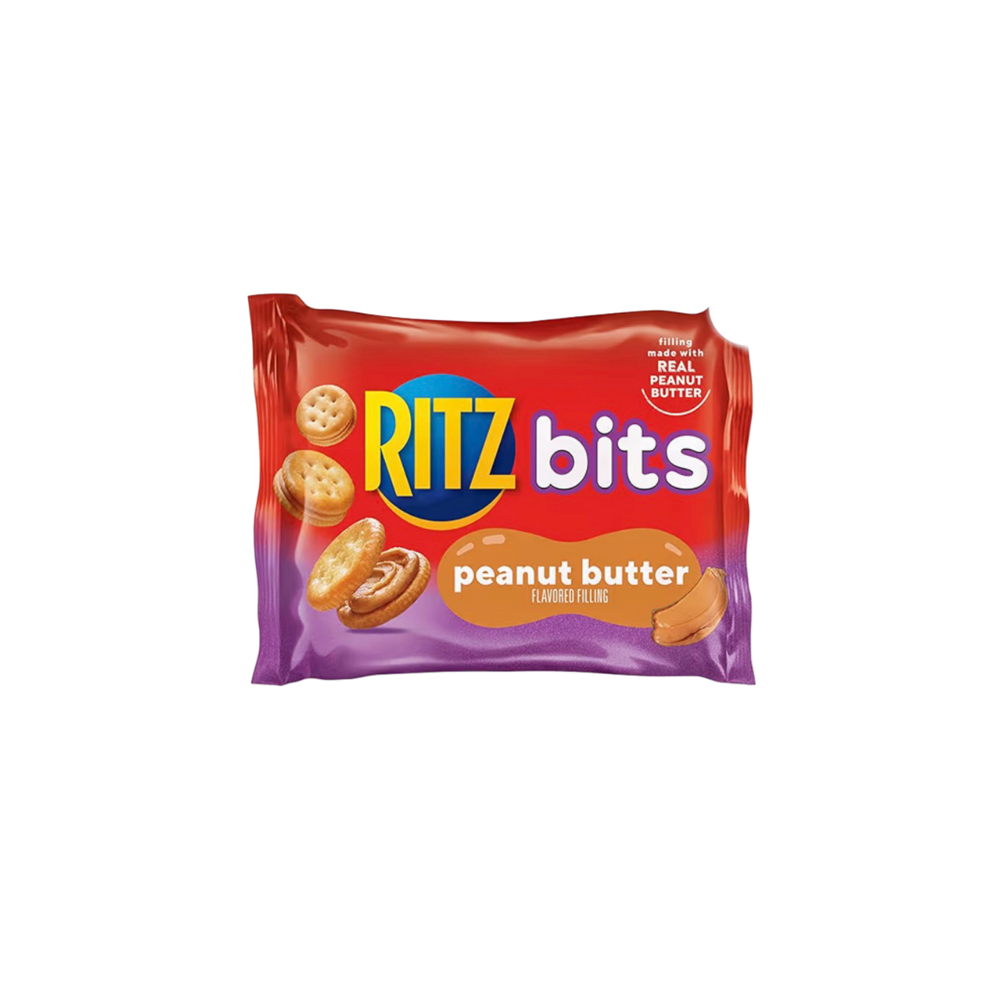 Mini ritz bits peanut butter single serve