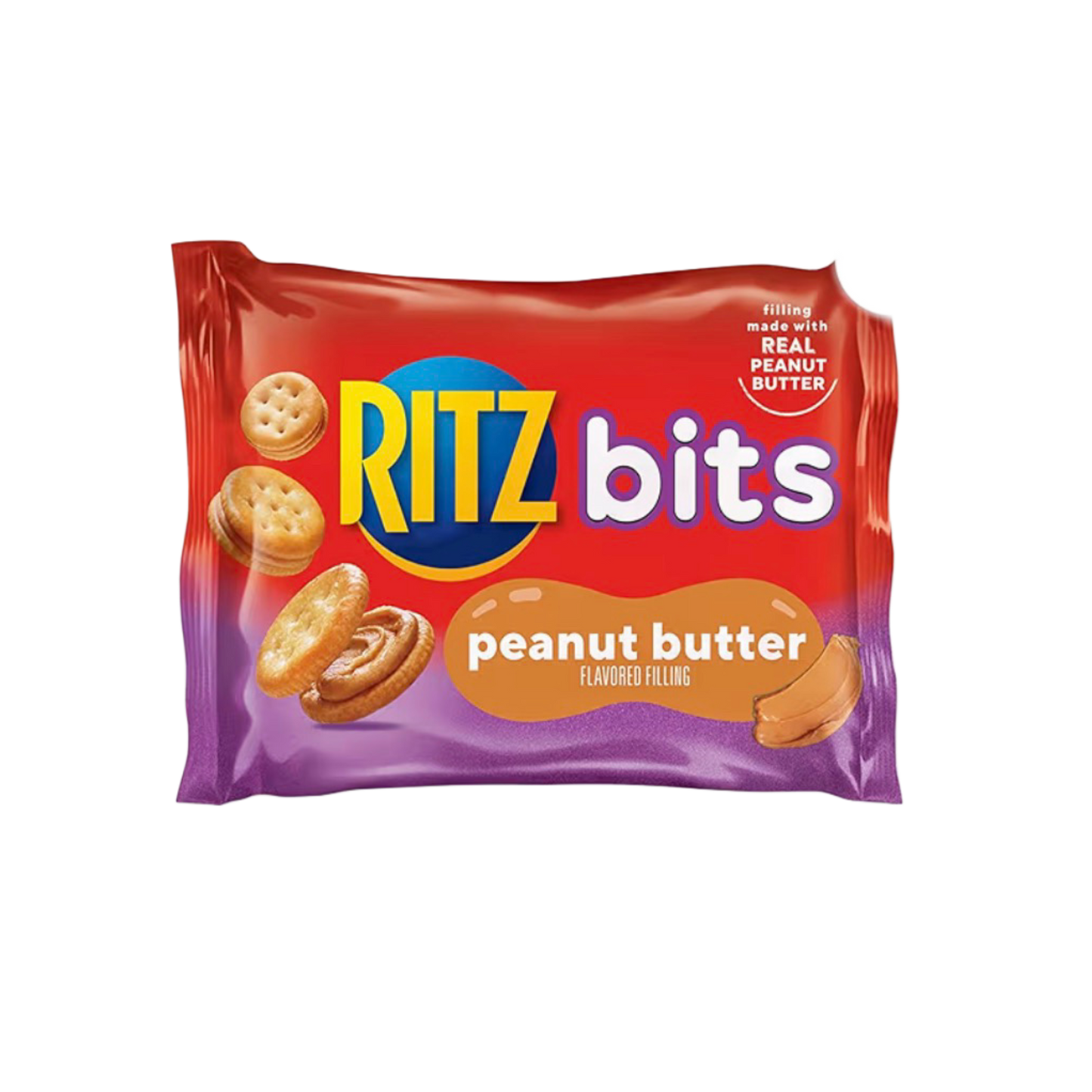 Mini ritz bits peanut butter single serve