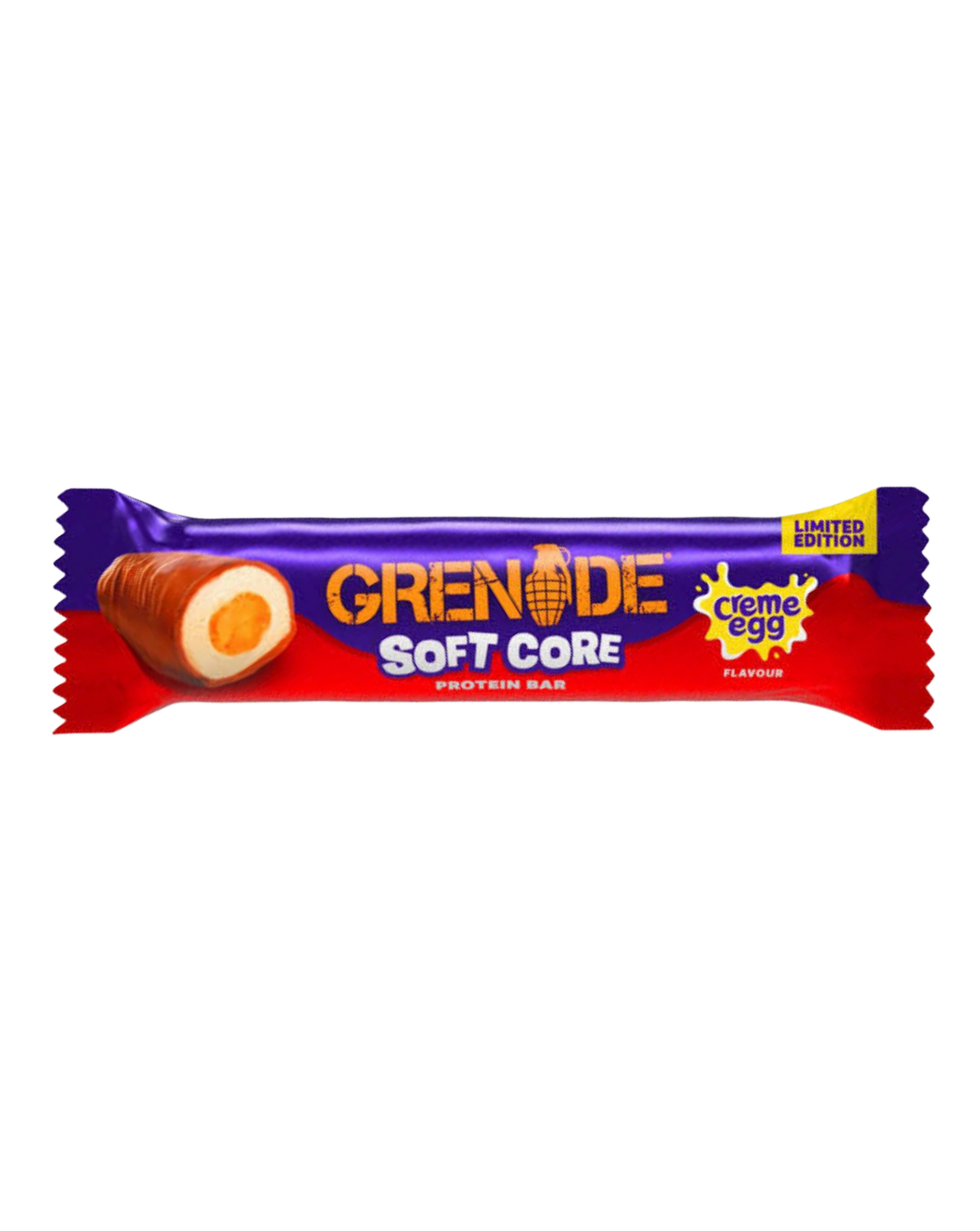 grenade soft core creme egg protein bar