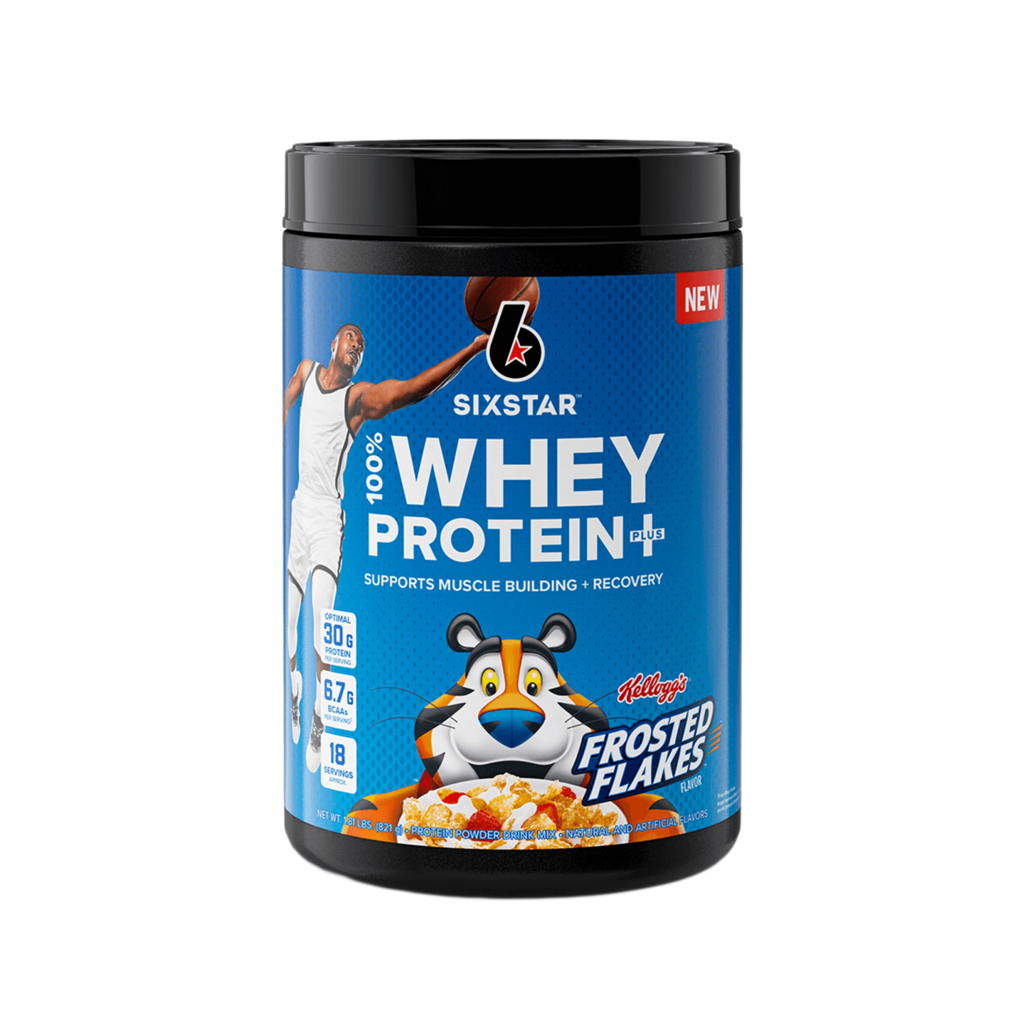 Six star Frosted Flakes whey protein