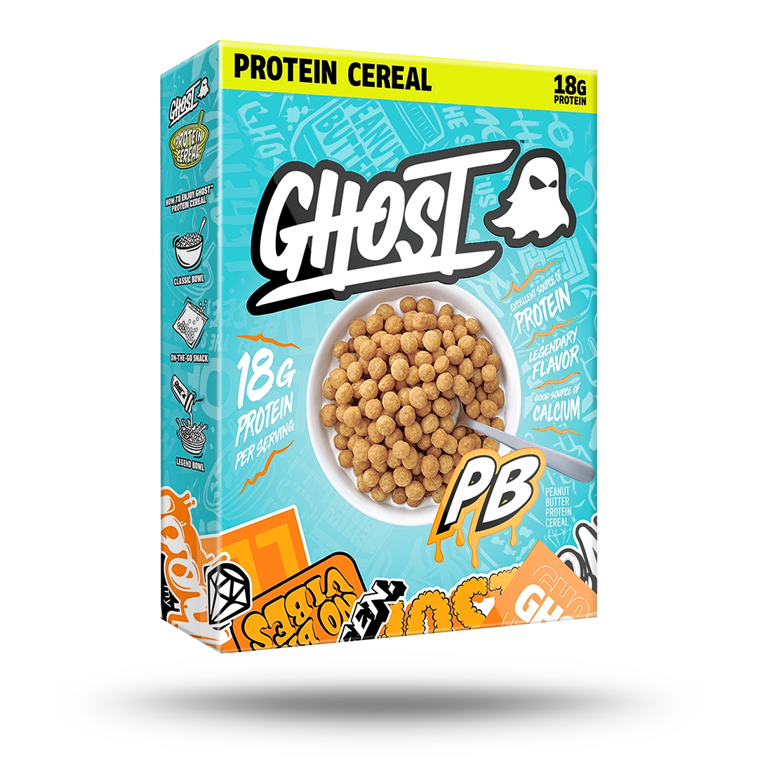 Ghost peanut butter protein cereal