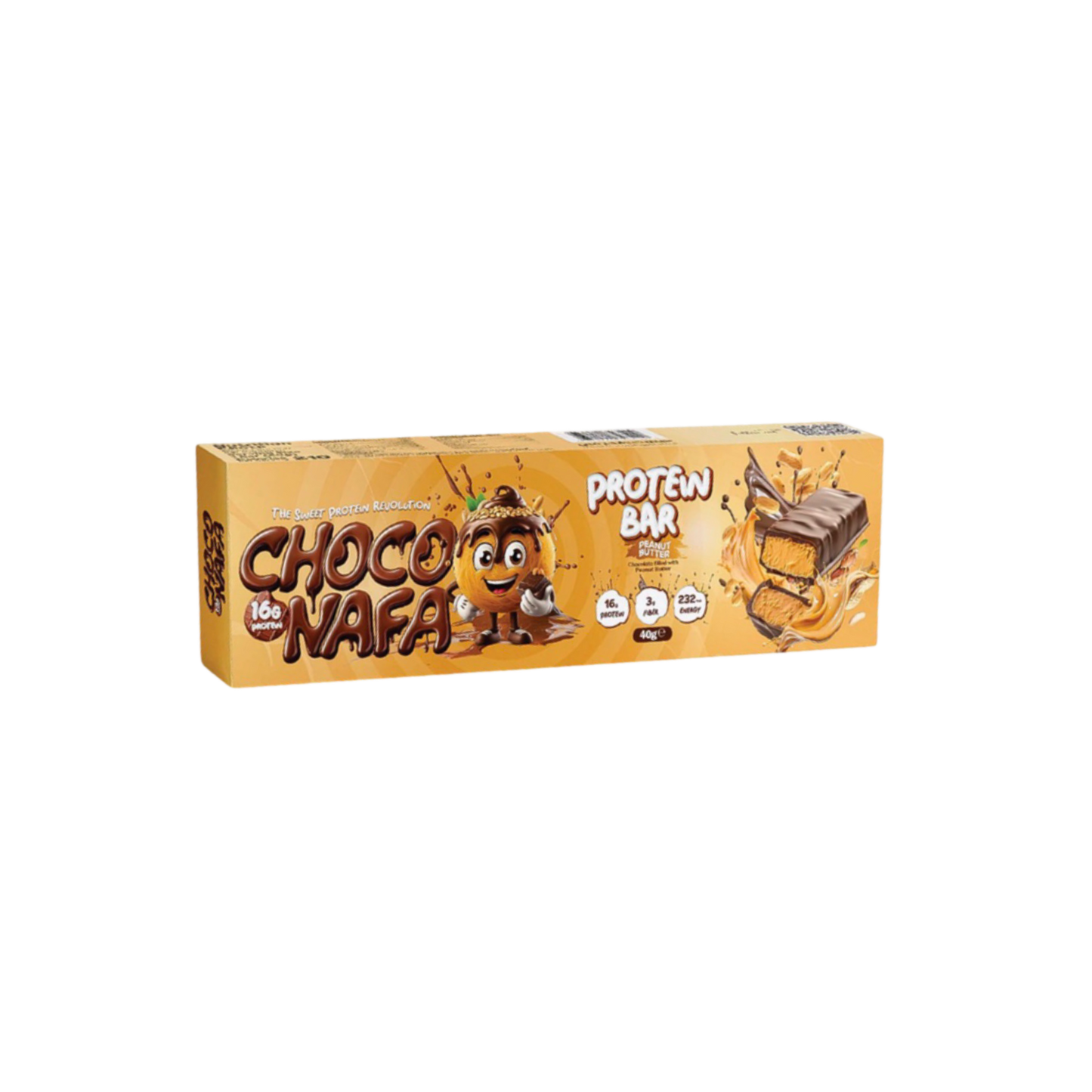 Choconafa peanut butter protein bar