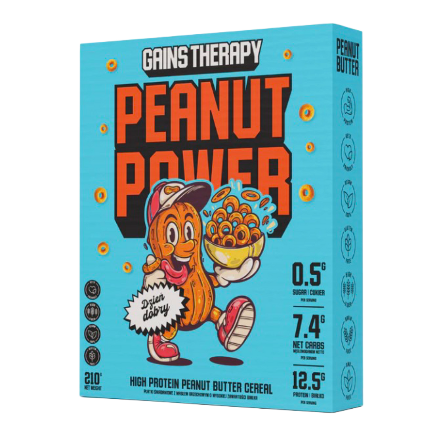 High protein peanut butter cereal