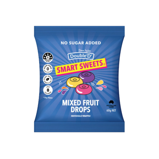 Smart sweets mixed fruit drops