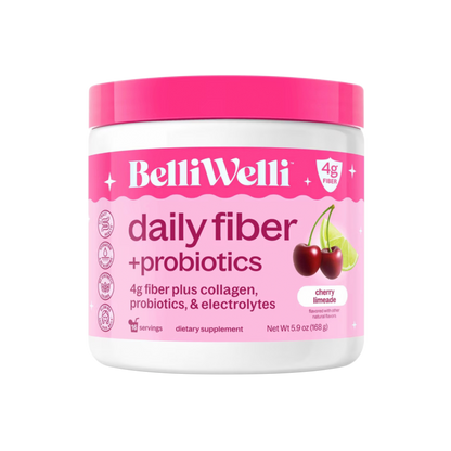 BelliWelli daily fiber cherry limeade