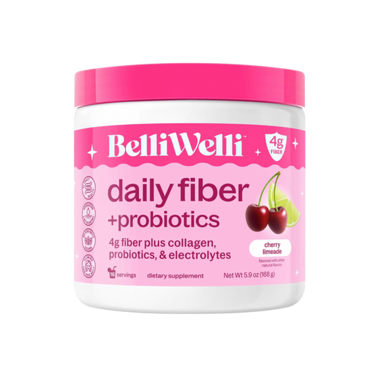BelliWelli daily fiber cherry limeade