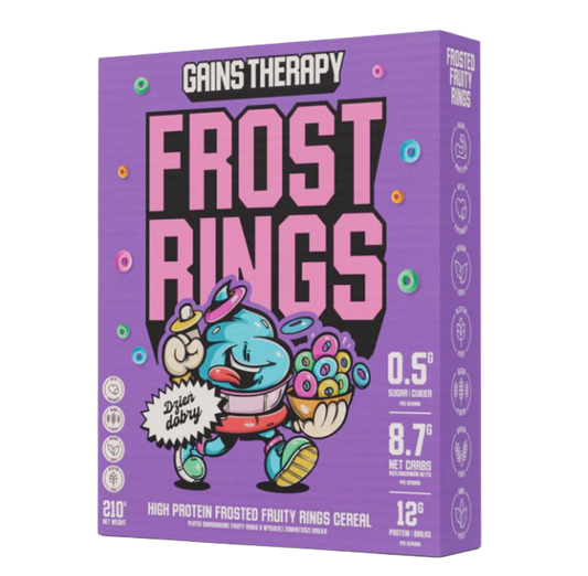 High protein frost rings cereal