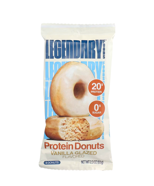 Legend protein doughnuts vanilla glazed