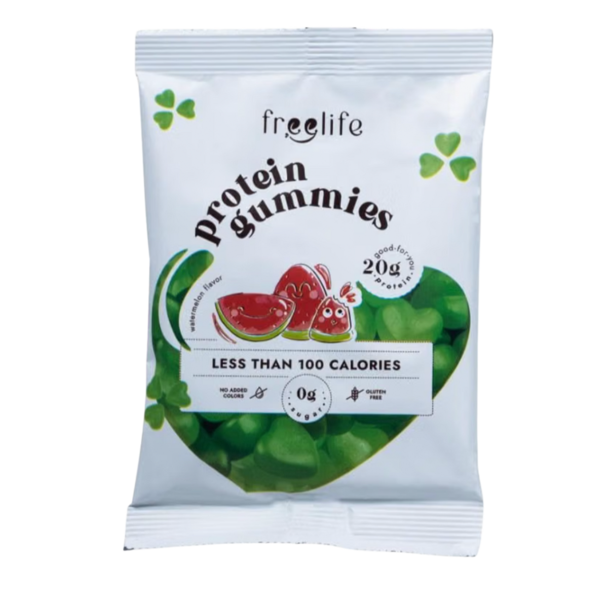 Free life watermelon protein gummies