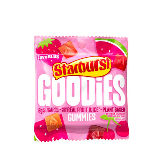 Starburst goodies favereds fruit gummies