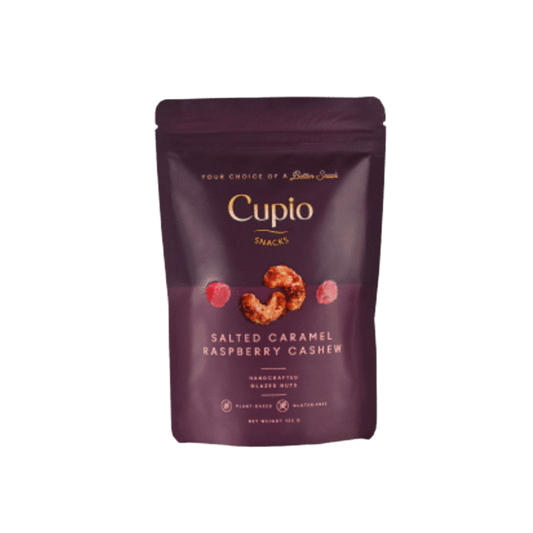 Cupio salted caramel raspberry cashew