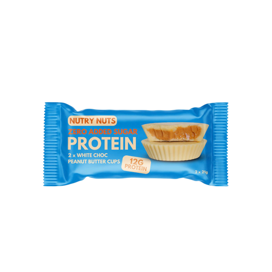 Protein cups white chocolate peanut butter