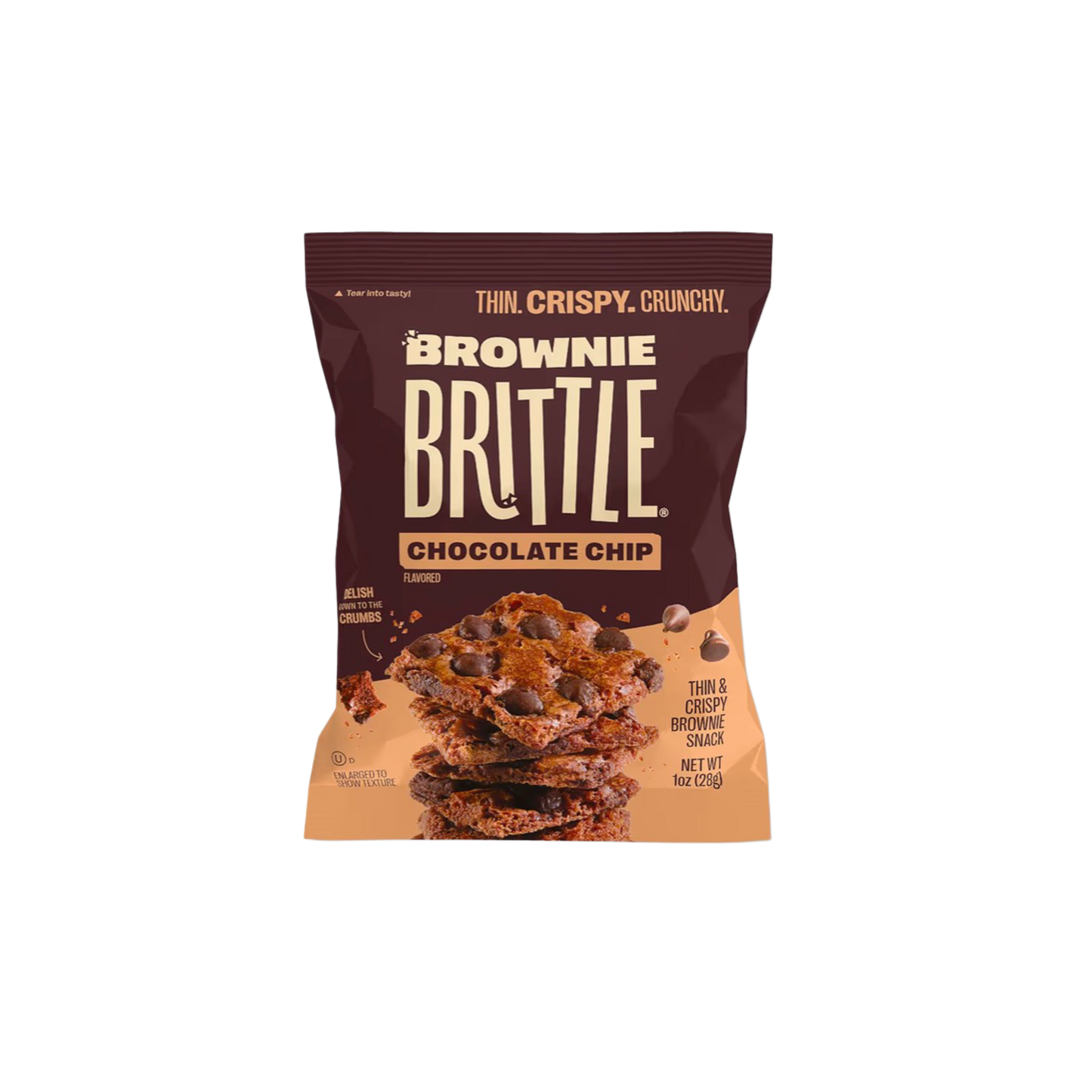 chocolate chip brownie brittle