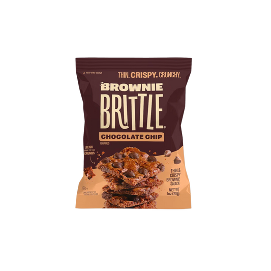 chocolate chip brownie brittle