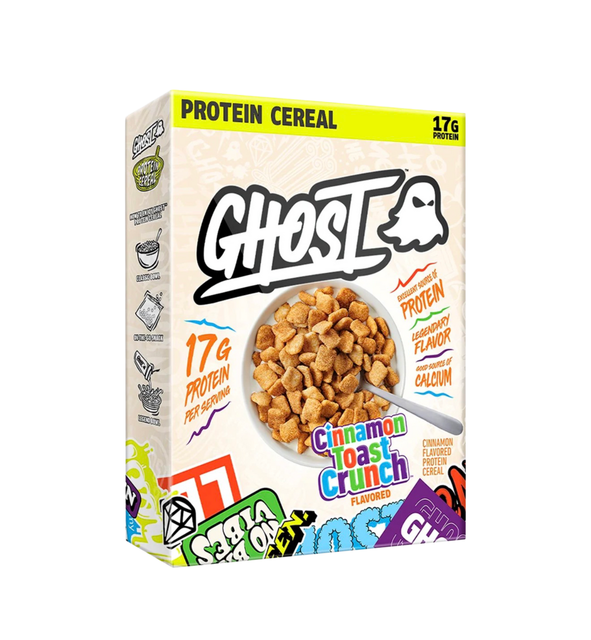 Ghost cinnamon toast crunch protein cereal